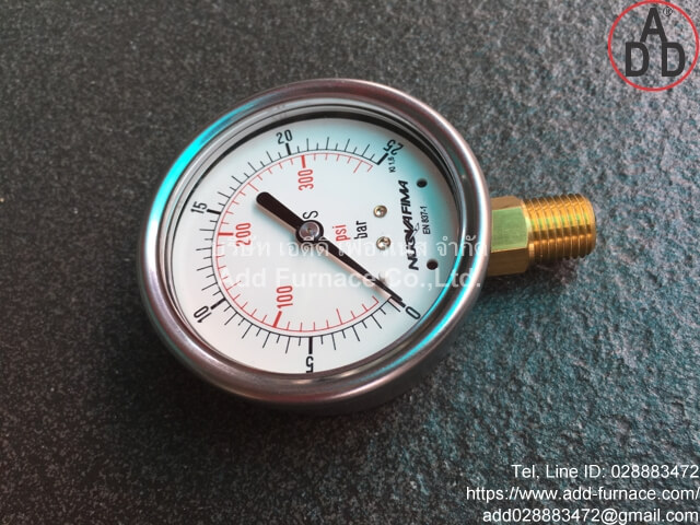 0~25Bar(0~360Psi) Nuova Fima Pressure Gauge(1)